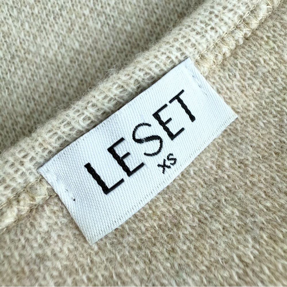 LESET Cream Button Front Cardigan - Picture 10 of 12